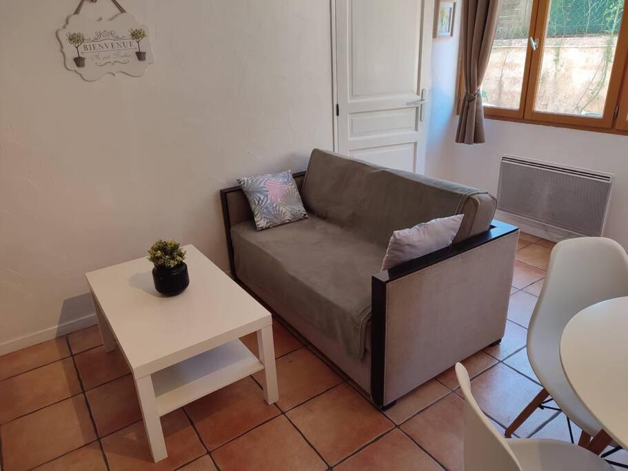 Appartement En Rez De Jardin Et Terrasse Ds Villa Hyeres Bagian luar foto